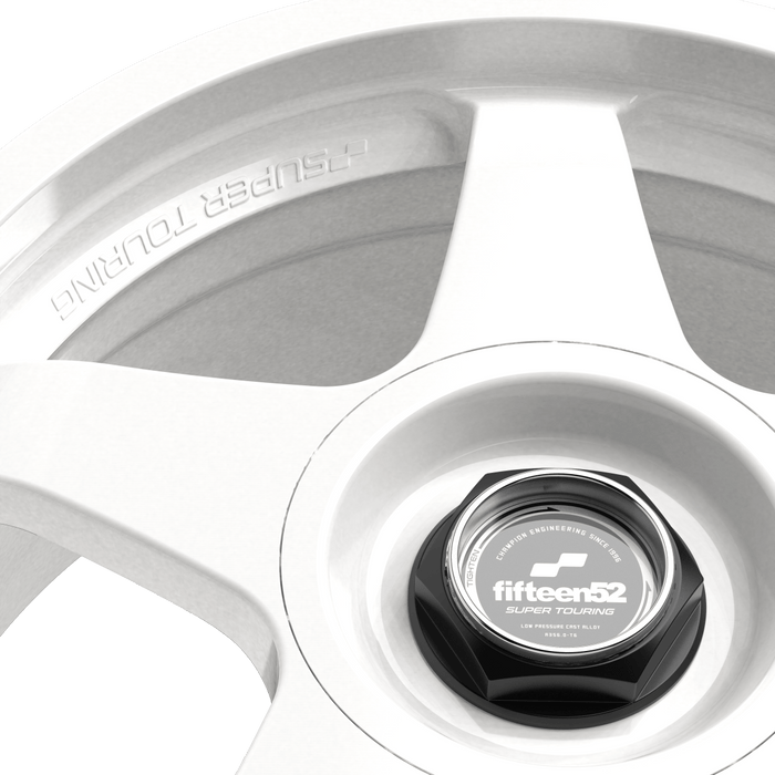 fifteen52 Super Touring Chicane Rally White 17x7.5 5x100/5x112 35mm Offset - STCRW-77551+35 - Subimods.com