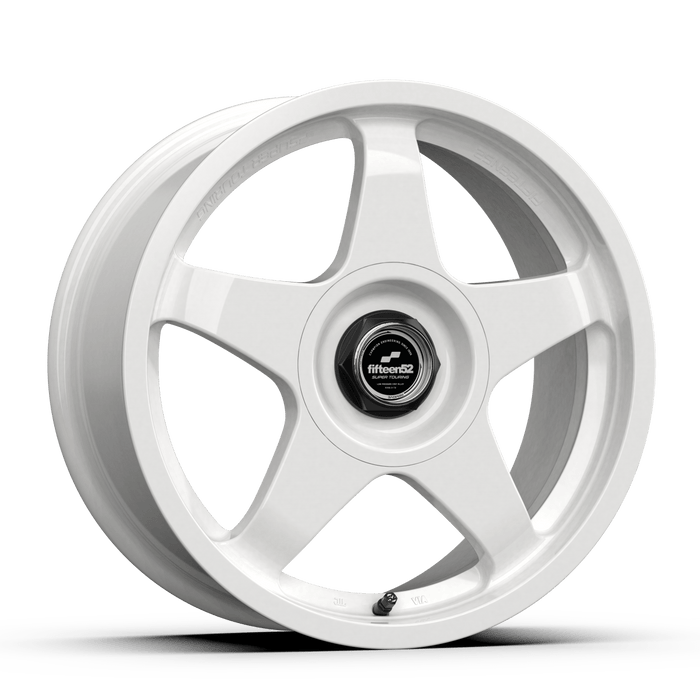 fifteen52 Super Touring Chicane Rally White 19x8.5 5x114.3/5x120 35mm Offset 2015 - 2024 WRX / 2011 - 2021 STI - STCRW-98554+35 - Subimods.com