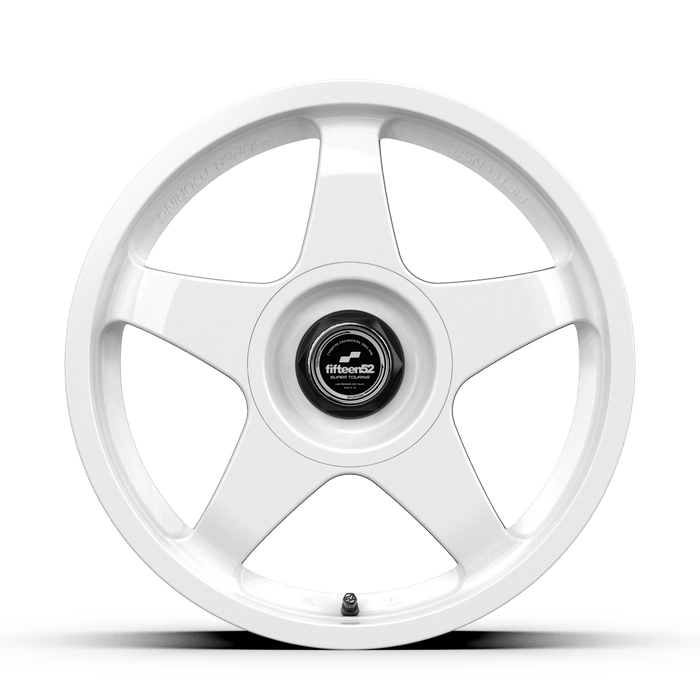 fifteen52 Super Touring Chicane Rally White 19x8.5 5x114.3/5x120 35mm Offset 2015 - 2024 WRX / 2011 - 2021 STI - STCRW-98554+35 - Subimods.com