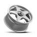 fifteen52 Super Touring Chicane Speed Silver 19x8.5 5x114.3/5x120 35mm Offset 2015 - 2024 WRX / 2011 - 2021 STI - STCSS-98554+35 - Subimods.com