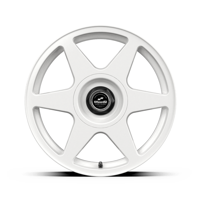 fifteen52 Super Touring Tarmac EVO Rally White 18x8.5 5x100/5x114.3 35mm Offset 2015 - 2024 WRX / 2011 - 2021 STI - STTRW-88554+35 - Subimods.com