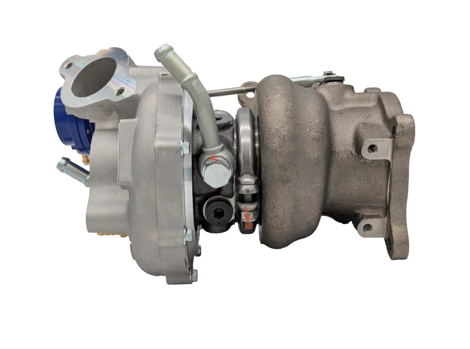 Forced Performance Blue L.O.P.E. Turbo 10cm Hotside w/ Tial MVI Internal Wastegate 2015 - 2021 WRX - 2025295 - Subimods.com