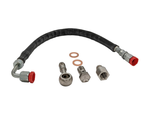 Forced Performance FA20 Oil Supply Line For Use w/ Blue L.O.P.E. Turbo 2015 - 2021 WRX - 3055105 - Subimods.com