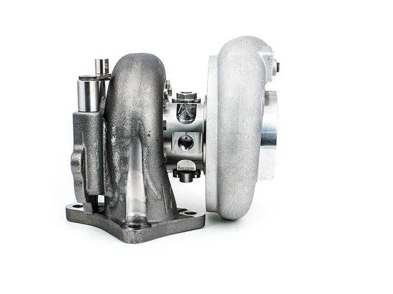 Forced Performance XR Black 82HTZ Ball Bearing Turbo 84mm Cover w/ 10cm Hot Side and Internal Wastegate 2002 - 2007 WRX / 2004 - 2021 STI - 2027060 - Subimods.com