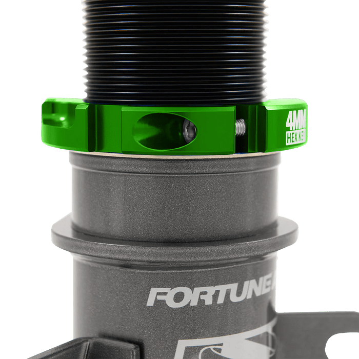 Fortune Auto 500 Series Generation 8 Coilovers w/ Hyperco Springs 2005 - 2009 Legacy GT - FA500 - BLBP - HCO - Subimods.com