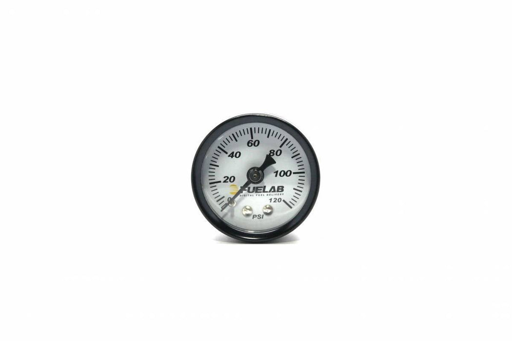 Fuelab 1.5 Inch Fuel Pressure Gauge EFI, Range 0 - 120psi - 71501 - Subimods.com