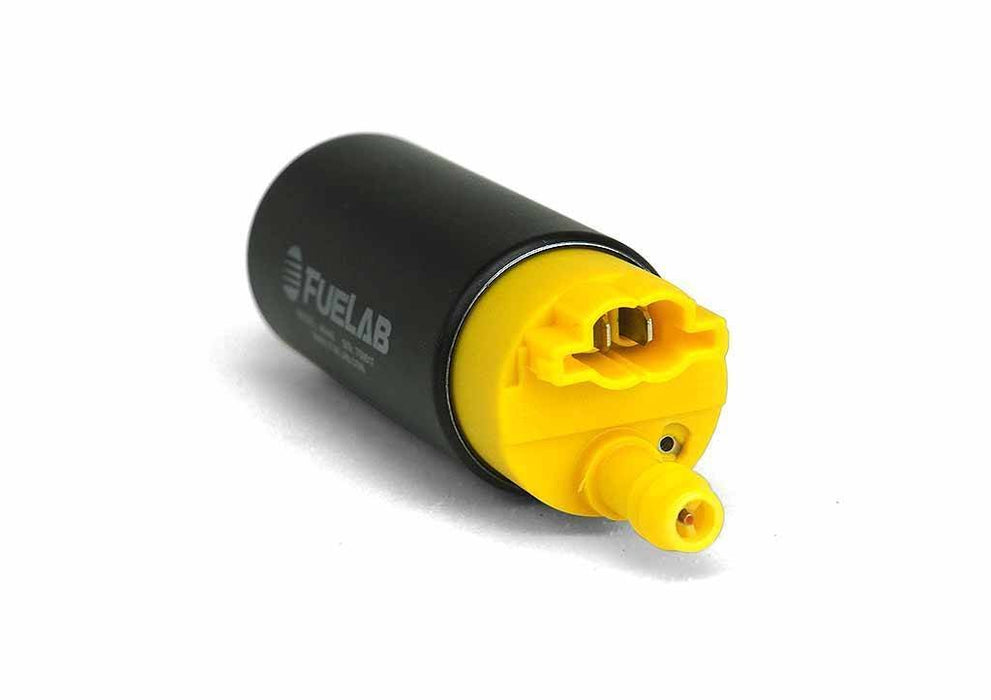 Fuelab High Output In Tank Electric Fuel Pump 340LPH Inlet Offset From Outlet - 49441 - Subimods.com