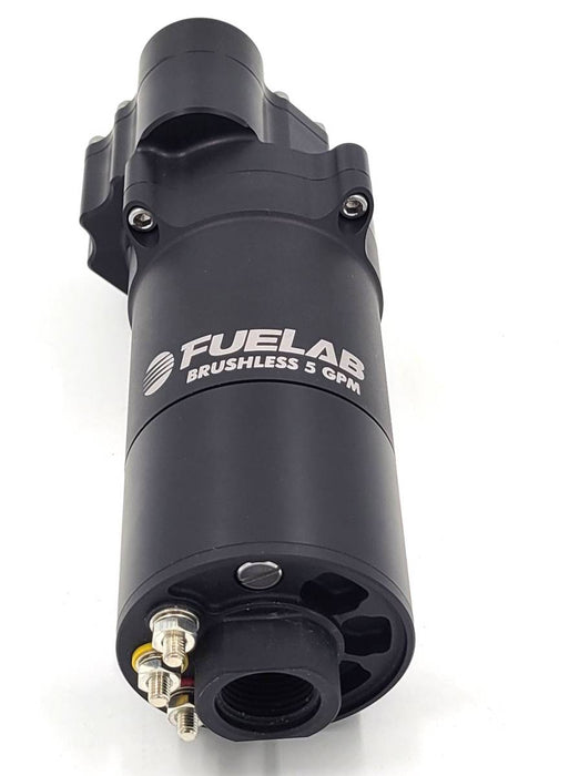 Fuelab PRO Series Extreme Flow In - Line Variable Speed Brushless Fuel Pump, 5 GPM Spur Gear - 40500 - Subimods.com