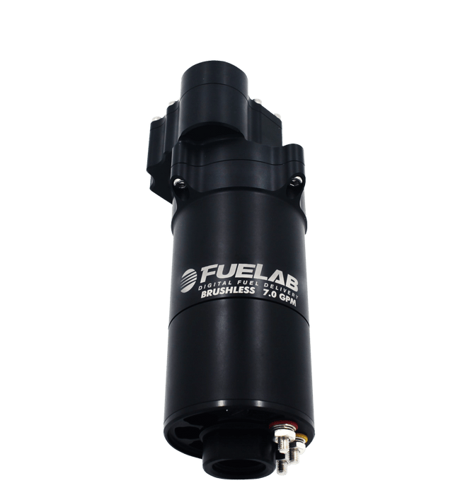 Fuelab PRO Series Extreme Flow In - Line Variable Speed Brushless Fuel Pump, 7 GPM Spur Gear - 40502 - Subimods.com