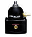 Fuelab Universal EFI Adjustable Fuel Pressure Regulator 25 - 90 psi (2) - 6AN Inlets (1) - 6AN Return Black - 51502-1 - Subimods.com