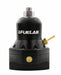 Fuelab Universal EFI Adjustable Fuel Pressure Regulator 40 - 80 psi 2 - 10AN Inlets 1 - 10AN Return MAX FLOW BYPASS Black - 56504-1 - Subimods.com