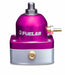 Fuelab Universal EFI Adjustable Mini Fuel Pressure Regulator 25 - 90 psi 2 - 6AN Inlets 1 - 6AN Return Purple - 53501-4 - Subimods.com