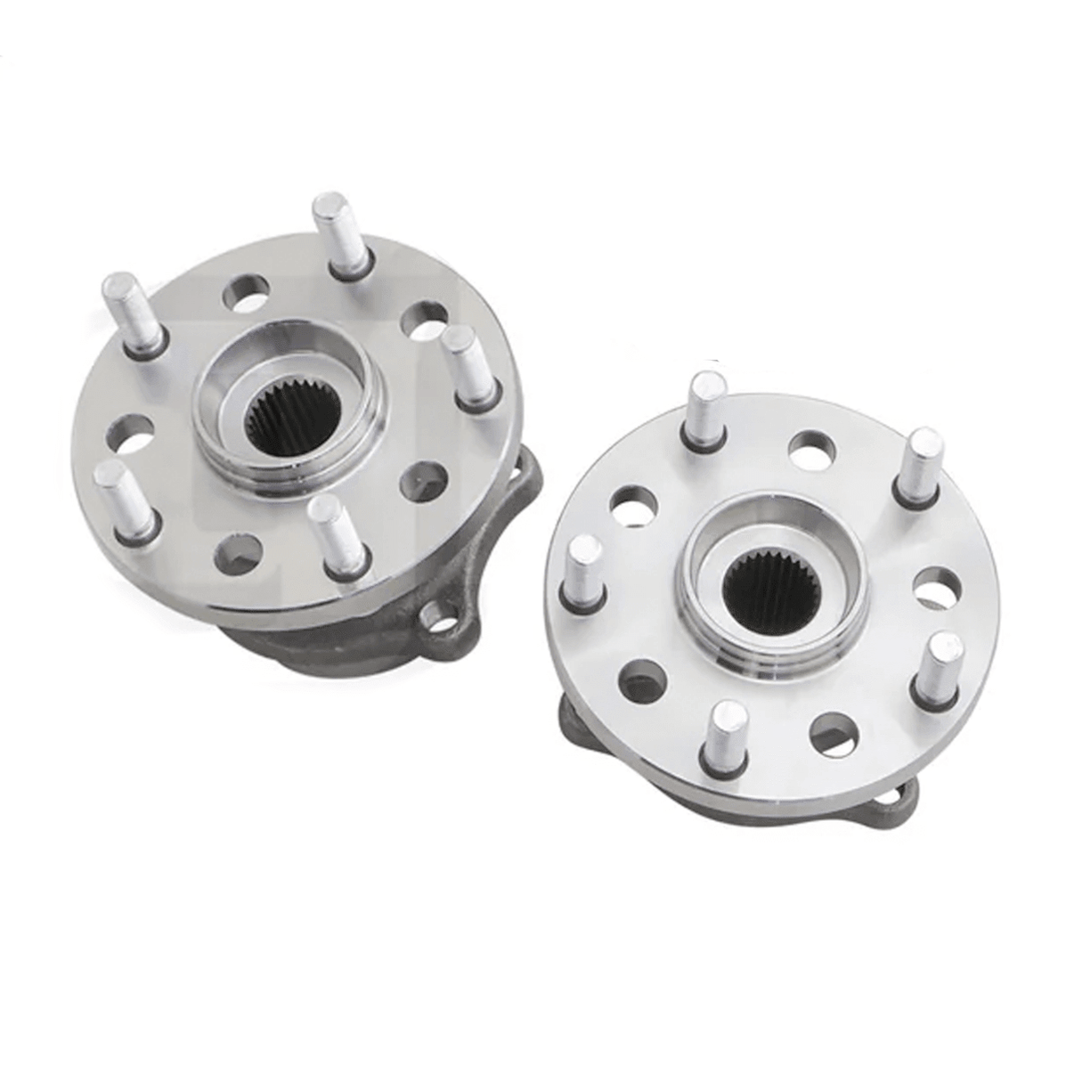 GKTECH 5x114.3 Conversion Kit w/ Front and Rear Hubs and Front Rotors ...