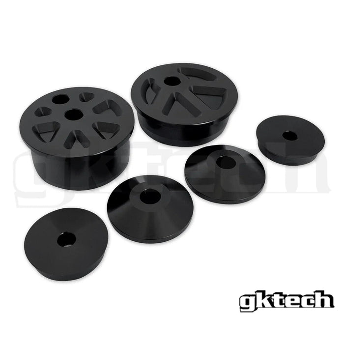 GKTECH Chassis Solid Diff Bushings Raised 20mm Style 2013-2023 BRZ / 2013-2016 FRS / 2017-2021 86 / 2022-2023 GR86 - GT86-DIFR - Subimods.com
