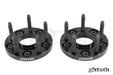 GKTECH Wheel Spacer Pair Black 15mm / 5x100 - 5100-15mm - Subimods.com