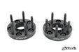 GKTECH Wheel Spacer Pair Black 25mm / 5x100 - 5100-25mm - Subimods.com