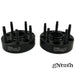 GKTECH Wheel Spacer Pair Black 40mm / 5x100 - 5100-40mm - Subimods.com