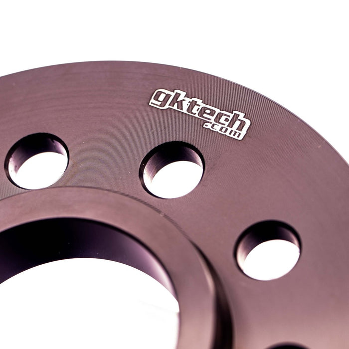 GKTECH Wheel Spacer Pair Black 8mm / 5x100 - SPC2 - 8MMX - Subimods.com
