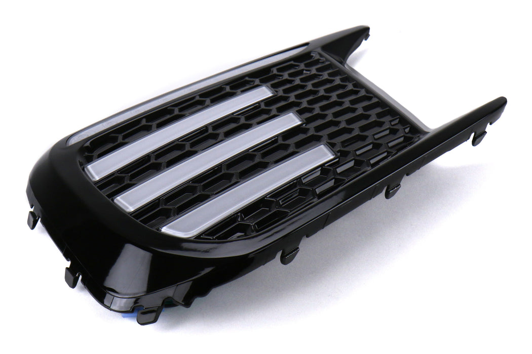 OLM Clear Tri-Bar Fog Light Bezel 2018 WRX / 2018-2021 STI