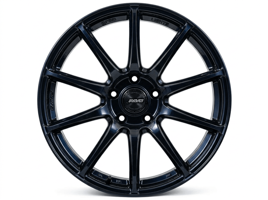 Gram Light 57TR Eternal Blue Pearl 18x9 5x100 +45mm Offset 2013-2025 BRZ / FRS / 86 - WGUW45D2XZ - Subimods.com