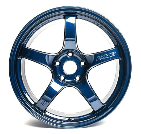 Gram Lights 57CR Eternal Blue 18x9.5 5x114.3 for WRX STI