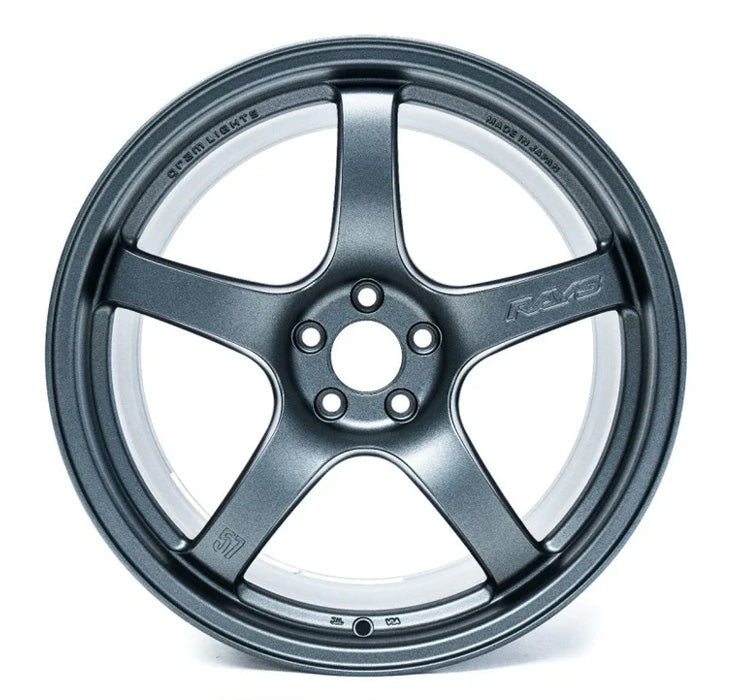 Gram Lights 57CR Gun Blue 17x9 5x114.3 38mm Offset Wheels