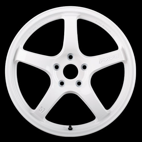 Gram Lights 57CR Limited Edition White OXZ 18x9.5 5x114.3 38mm