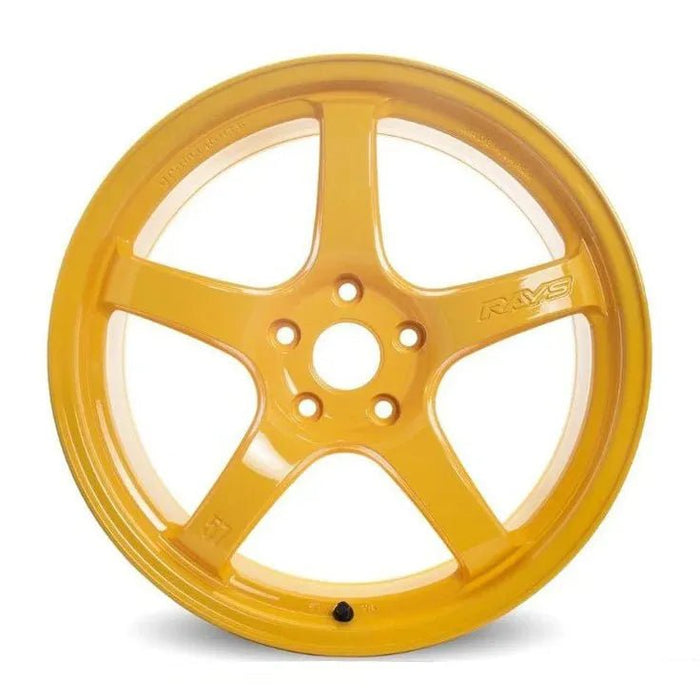 Gram Lights 57CR Mach Yellow 18x9.5 5x114 38mm Offset 2015 - 2024 WRX / 2011 - 2021 STI -  - Subimods.com