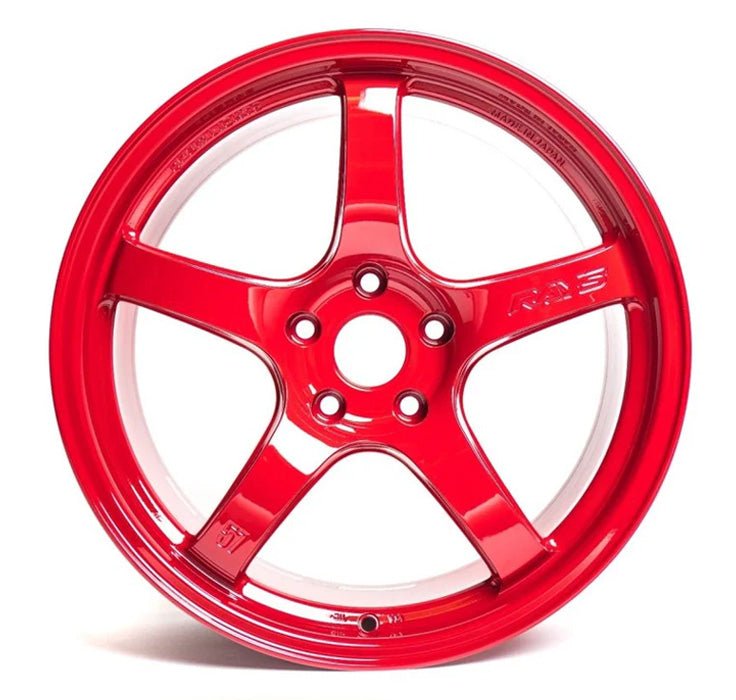 Gram Lights 57CR Milano Red 18x9.5 5x114.3 38mm Offset 2015 - 2024 WRX / 2011 - 2021 STI - WGCRX38EMRP - Subimods.com