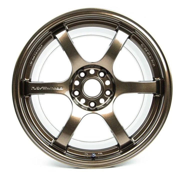 Gram Lights 57DR Almite Gold 18x9.5 5x114.3 for WRX STI — Subimods.com
