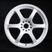 Gram Lights 57DR Ceramic White Pearl 18x8.5 5x100 37mm Offset