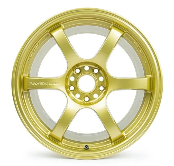 Gram Lights 57DR E8 Gold 18x9.5 5x100 Wheel for Subaru WRX