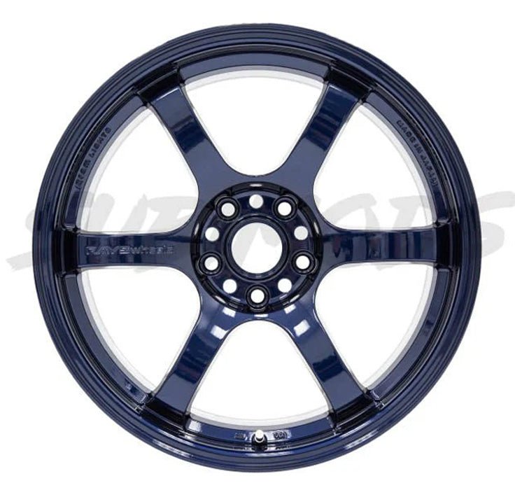 Gram Lights 57DR Eternal Blue Pearl 18x9.5 5x114.3 38mm Offset 2015 - 2024 WRX / 2011 - 2021 STI - WGIX38EEBP - Subimods.com