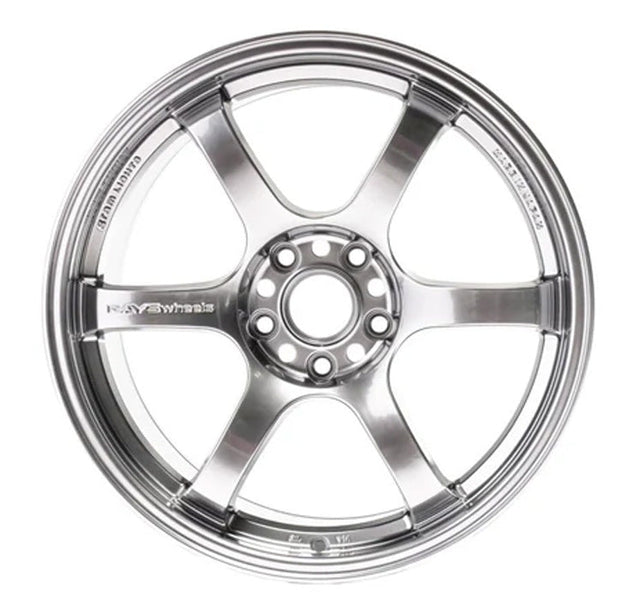 【美品】LORO Dring 04 #09（シルバーダイヤモンド付き） Gram Lights 57DR Silver 18x9.5 5x114.3 for WRX STI 2011-2024
