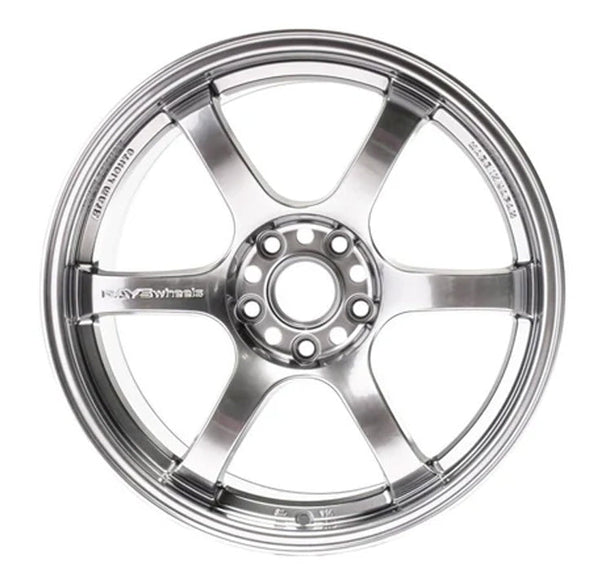 Gram Lights 57DR Grace Silver 18x9.5 5x114.3 38mm Offset 2015-2024