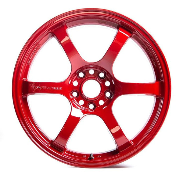 Gram Lights 57DR Milano Red 18x9.5 5x114.3 for WRX STI 2011