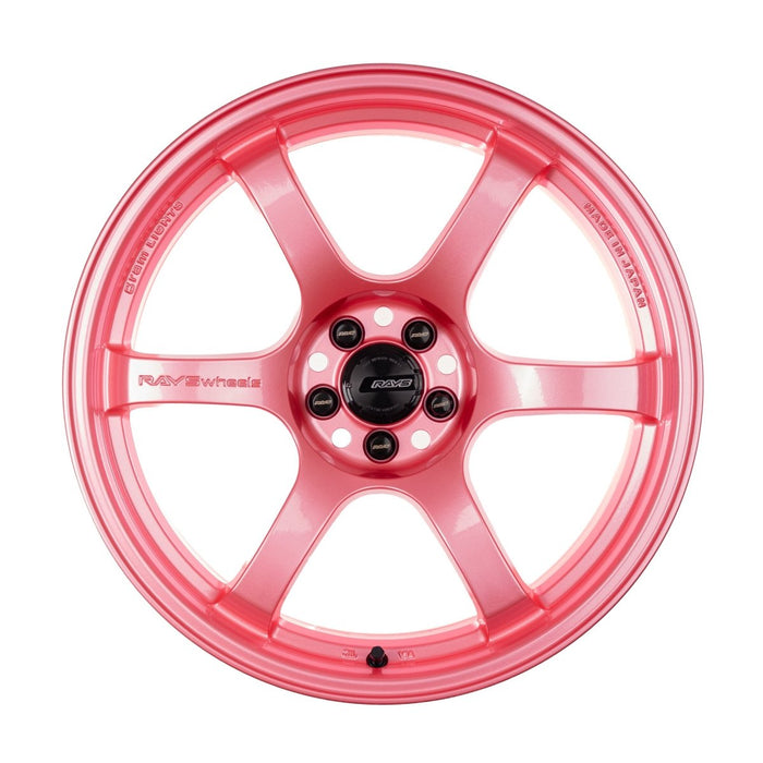 Gram Lights 57DR Sakura Pink Special Wheel Bundle 18x9.5 +38mm Offset 5x100 - WGIX38DPPC-BUNDLE - Subimods.com