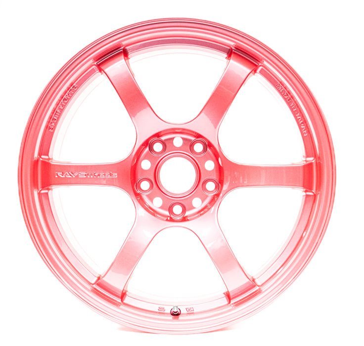 Gram Lights 57DR Sakura Pink w/ Center Cap 18x9.5 5x100 38mm