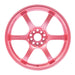 Gram Lights 57DR Sakura Pink w/ Center Cap 18x9.5 5x114.3 38mm Offset 2015-2026 WRX / 2011-2021 STI - WGIX38EPPC - Subimods.com