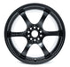 Gram Lights 57DR Semi Gloss Black 17x9 5x100 38mm Offset - WGIQ38DH - Subimods.com