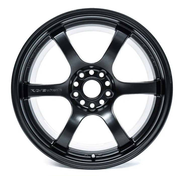 Gram Lights 57DR Semi Gloss Black 18x9.5 5x114.3 38mm Offset 2015 - 2024 WRX / 2011 - 2021 STI - WGIX38EH - Subimods.com