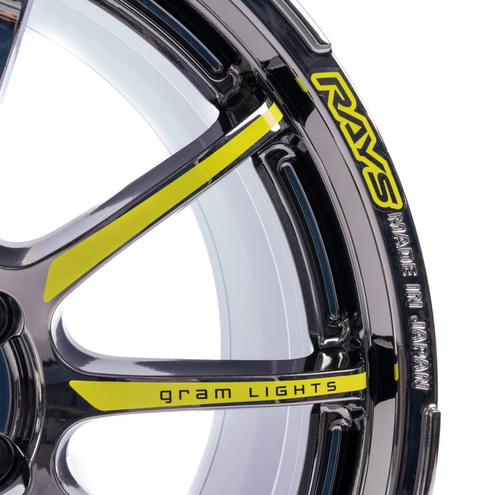 Gram Lights 57NR Limited Black Metal Coat 18x9.5 5x114.3 38mm Offset 2015 - 2024 WRX / 2011 - 2021 STI - WGNX38ERB - Subimods.com