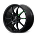 Gram Lights 57NR Limited II Semigloss Black 18x9.5 5x114.3 +38mm Offset 2015-2025 WRX / 2011-2021 STI - WGN2X38ESB - Subimods.com