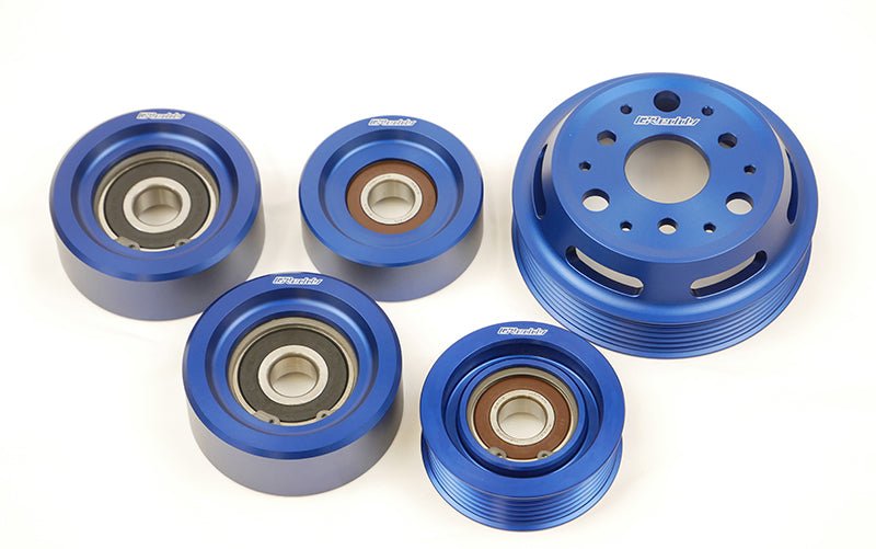 GReddy Aluminum Pulley Kit Blue 2022 - 2024 BRZ / 2022 - 2024 GR86 - 13512116 - Subimods.com