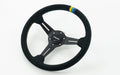GReddy Sports Steering Wheel 340mm Suede - 16600013 - Subimods.com