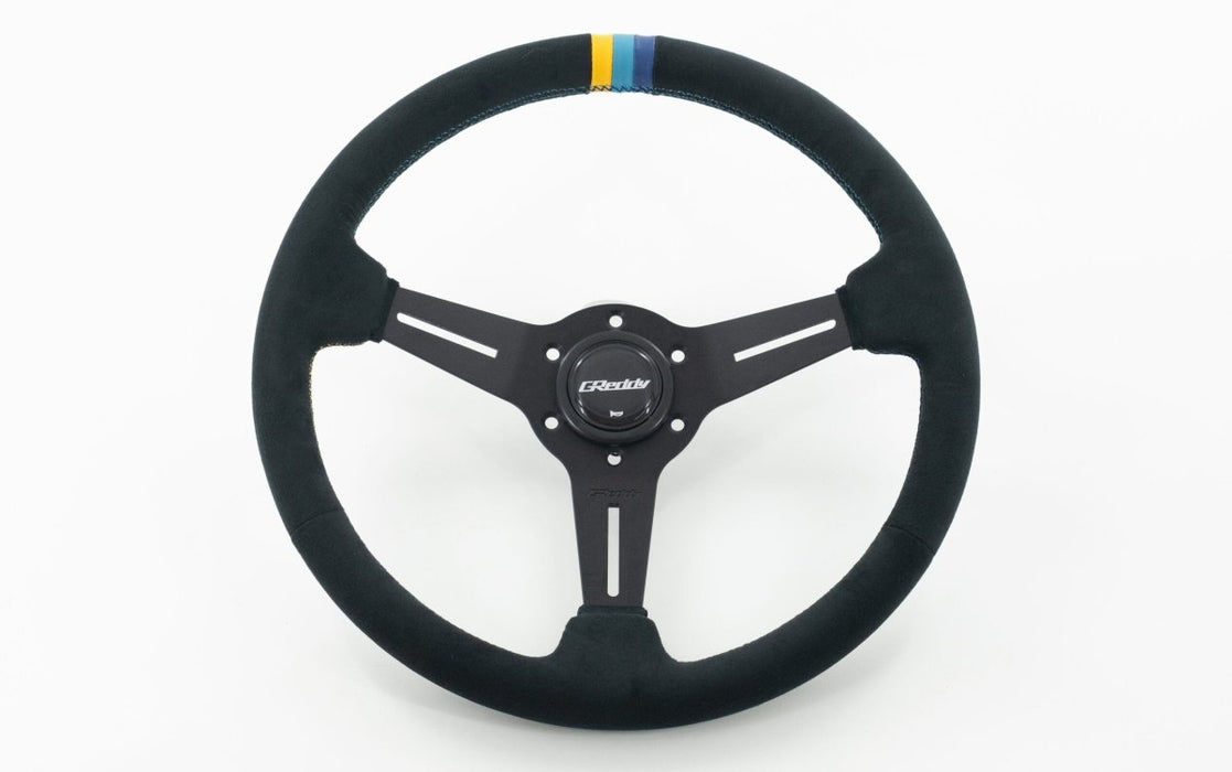 GReddy Sports Steering Wheel 340mm Suede for Subaru WRX STI