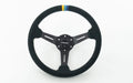 GReddy Sports Steering Wheel 340mm Suede Deep Type - 16600014 - Subimods.com