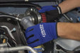 GReddy Work Gloves Blue / Black - 18001536 - Subimods.com