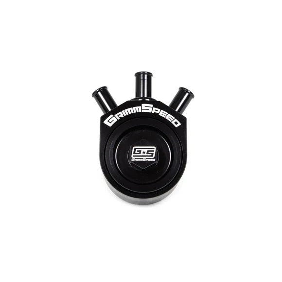 GrimmSpeed Air Oil Separator Black 2002 - 2007 WRX / 2004 - 2021 STI / 2004 - 2008 Forester XT - 078006 - Subimods.com