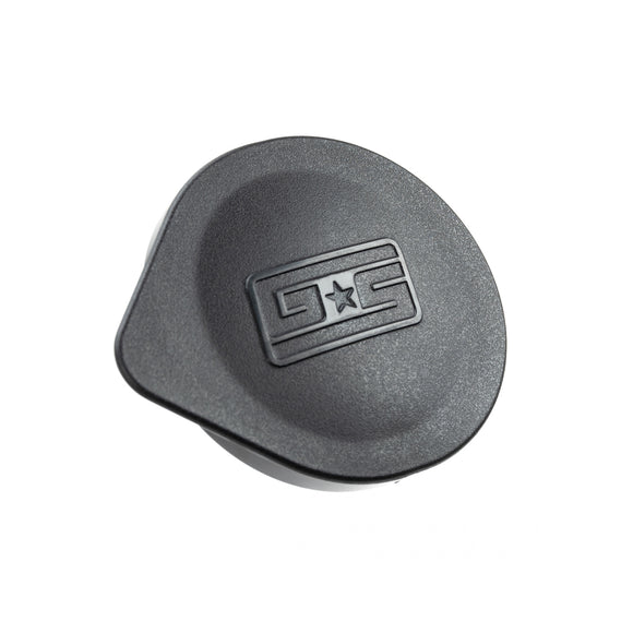 Grimmspeed Black Reservoir Cap Set Most Subaru Models - 120069 - Subimods.com